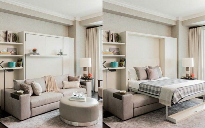 Раздвижные диваны — оптимальное использование пространства в интерьере