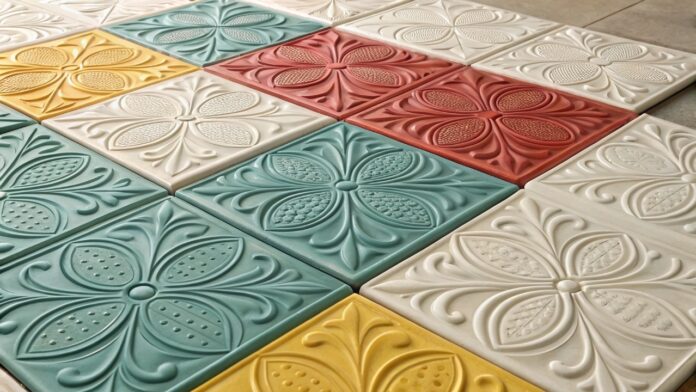 Керамическая плитка и керамогранит с 3D эффектом: визуальные акценты в интерьере