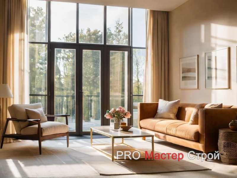 Регулировка света и уровня приватности на балконе