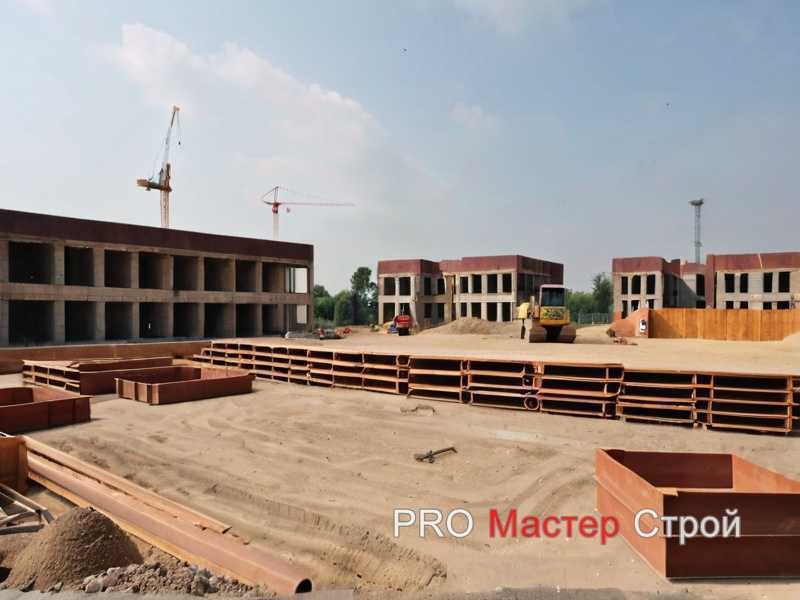 Этапы подготовки основания