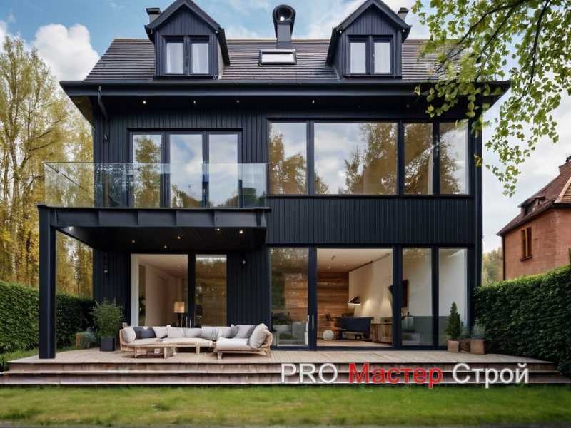 Организация вентиляционного зазора в навесных фасадах