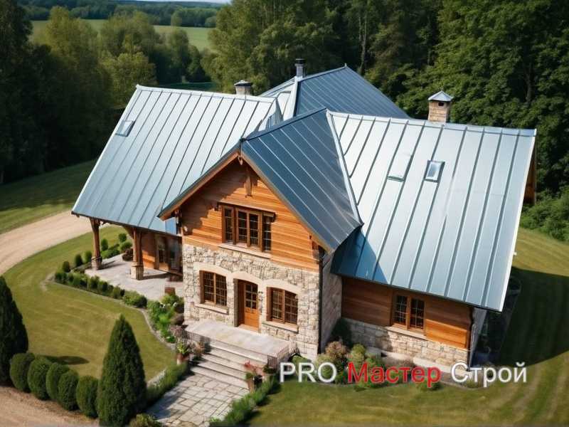 Подбор уклона кровли для быстрого схода снега