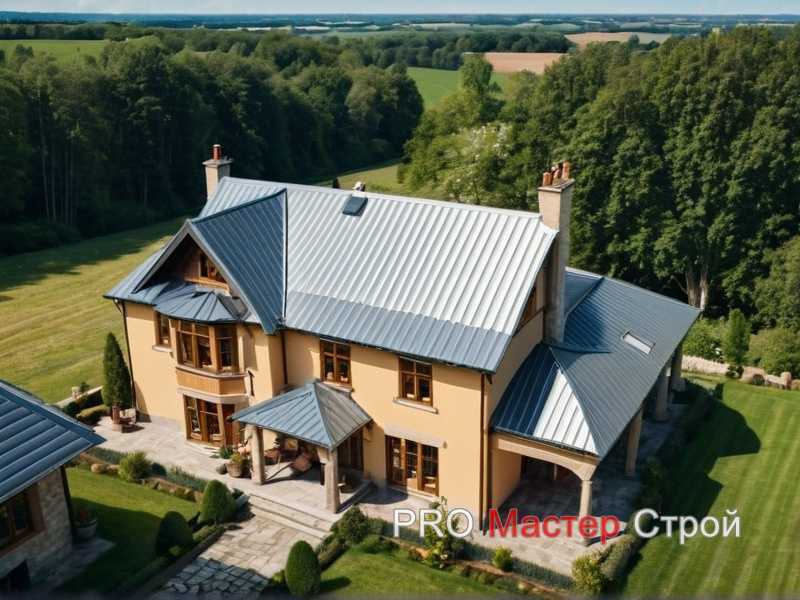 Организация отвода воды и вентиляции подкровельного пространства