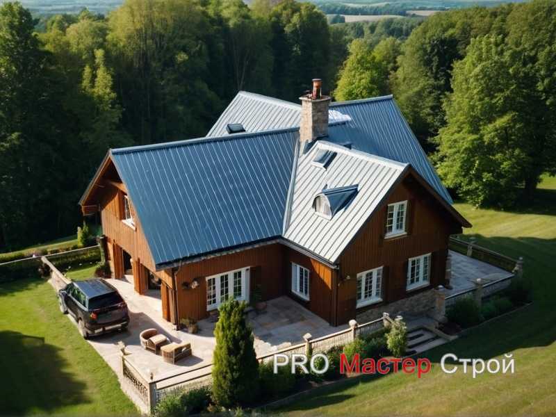 Совместимость кровли с внешней отделкой террас и балконов