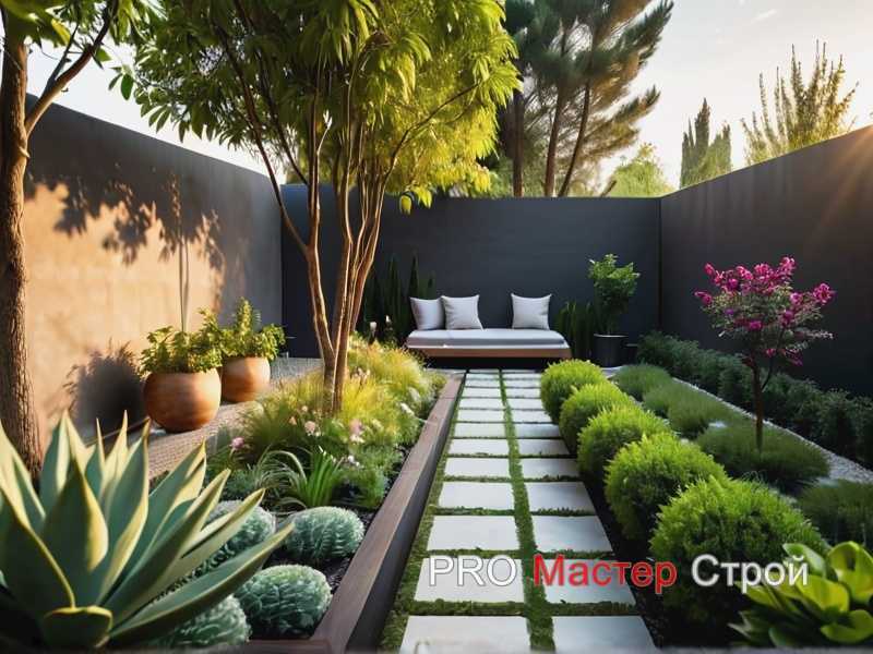 Сочетание водных и сухих зон