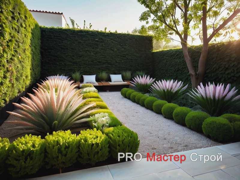 Создание цветовых акцентов с помощью многолетников и цветников