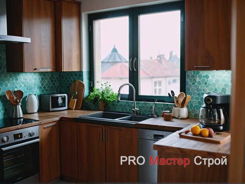 Совмещение панели с духовым шкафом в едином стиле