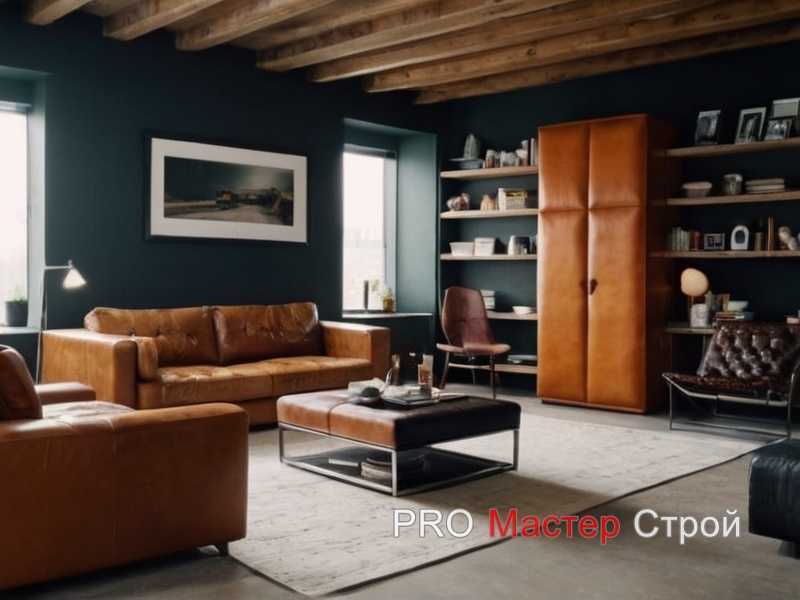 Организация зоны отдыха с помощью диванов и кресел