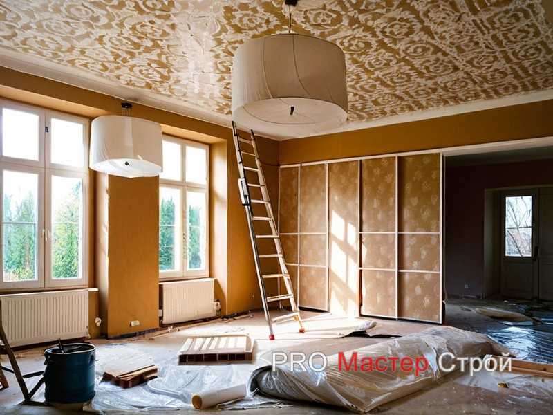 Монтаж потолочных и настенных светильников