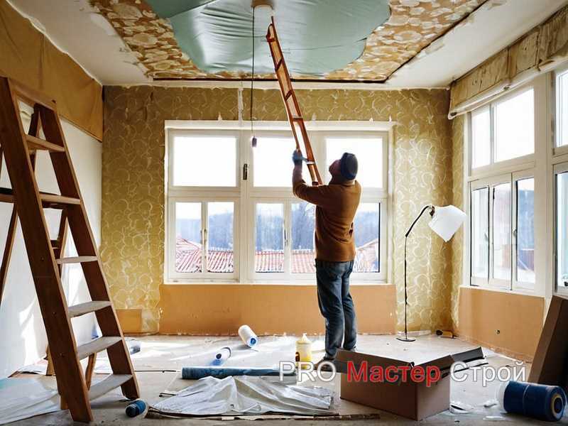 Пошаговые ремонтные работы